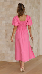 Fiore Maxi Dress - Pink