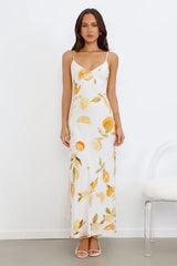 Lemonade Luxe Maxi Dress White