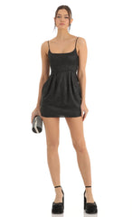 Glitter Dress in Black