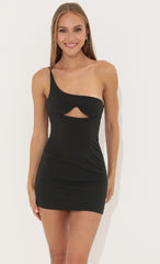 Cutout Dress in Black