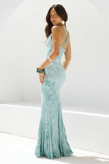 Fortune Flow Maxi Dress Sage