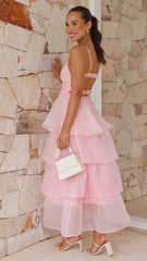 Shayla Maxi Dress - Pink