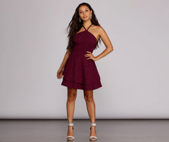 Living For The Glam Glitter Dress