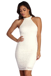 Pretty & Proper Lace Midi Dress