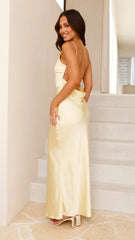 Sia Maxi Dress - Yellow