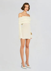 Galli Rib Knit Mini Dress