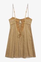 Glitter Slip Dress