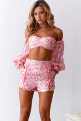 HELLO MOLLY Sweeter Passions Shorts Red