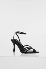 HELLO MOLLY The Fancy Heels Black Pu