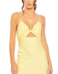 Mac Duggal 68341 Long Fitted Formal Prom Gown