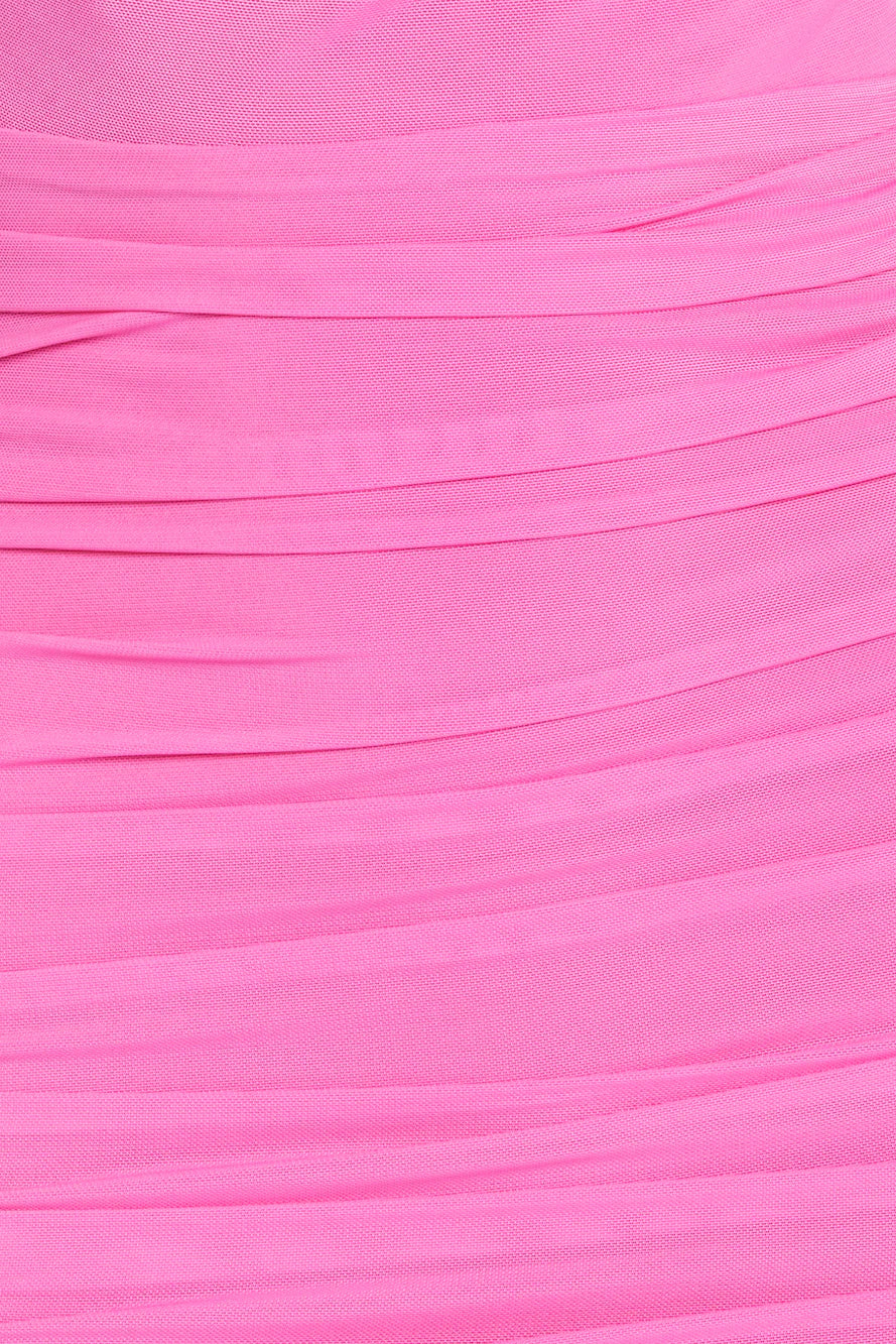 HELLO MOLLY Listen To My Words Dress Pink