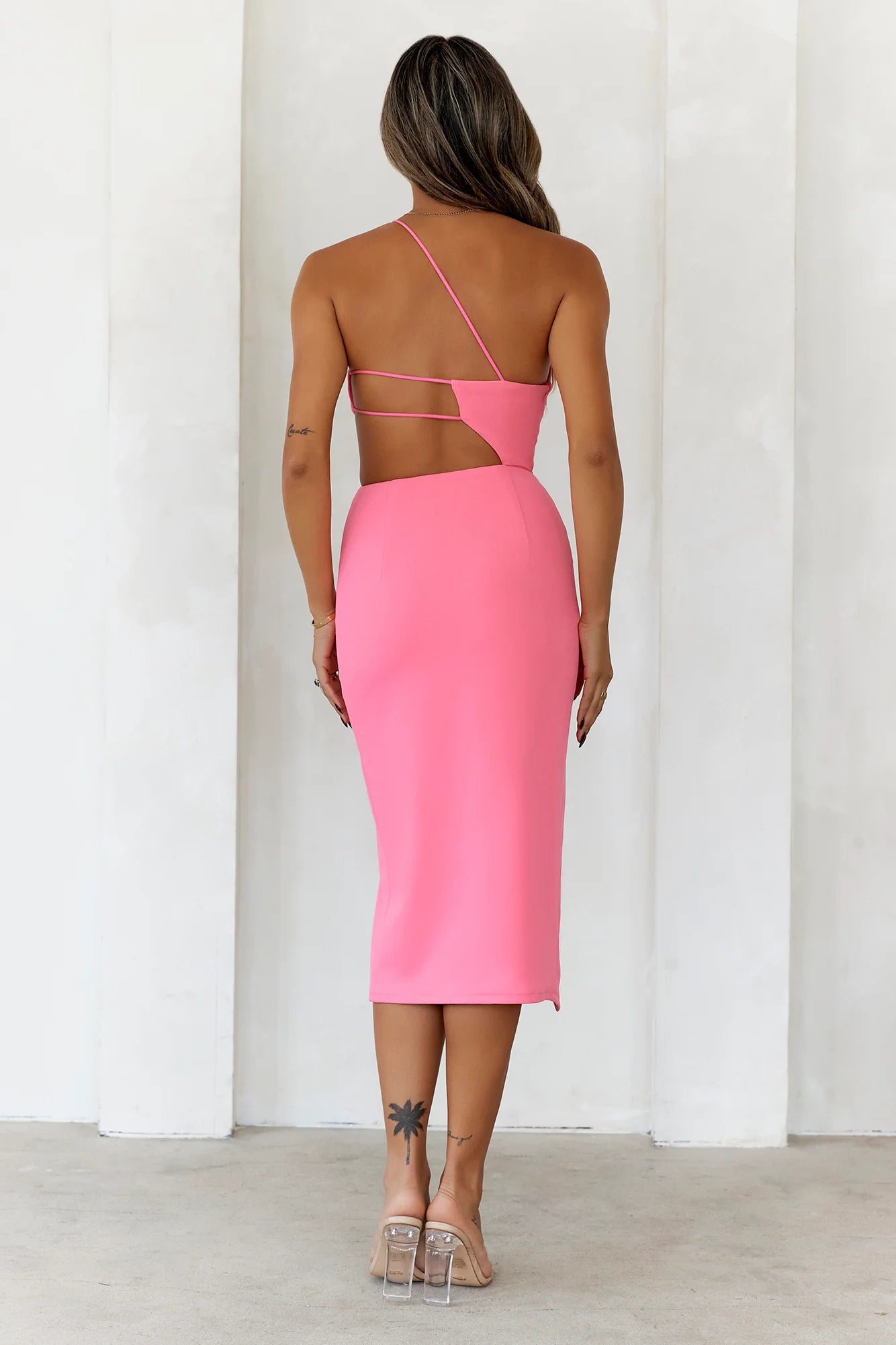 HELLO MOLLY Love In The Night Dress Pink