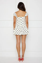 Dunes Of Desire Bubble Mini Dress Beige