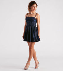 Gwen Corset A-Line Party Dress
