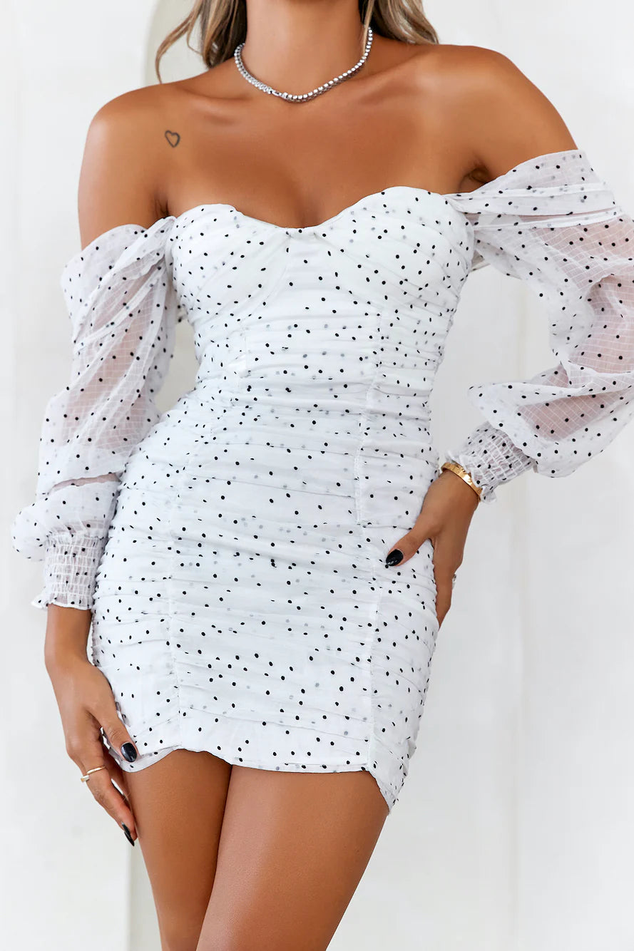 HELLO MOLLY Forever Iconic Dress Polka Dot