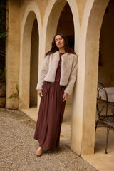 Nalla Maxi Dress Brown