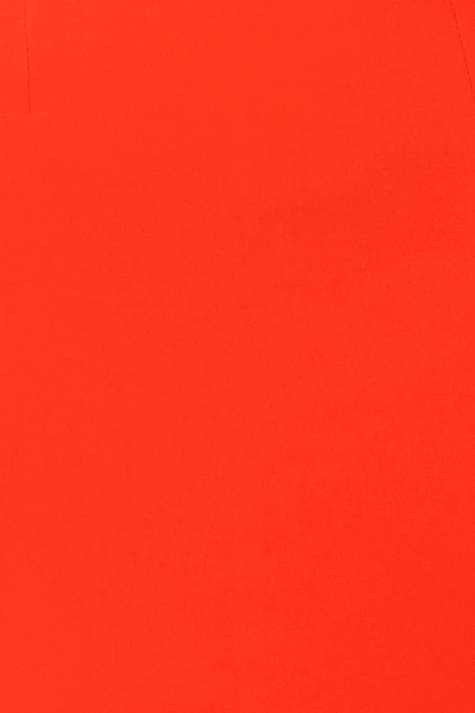 HELLO MOLLY Enter Stage Left Midi Dress Orange