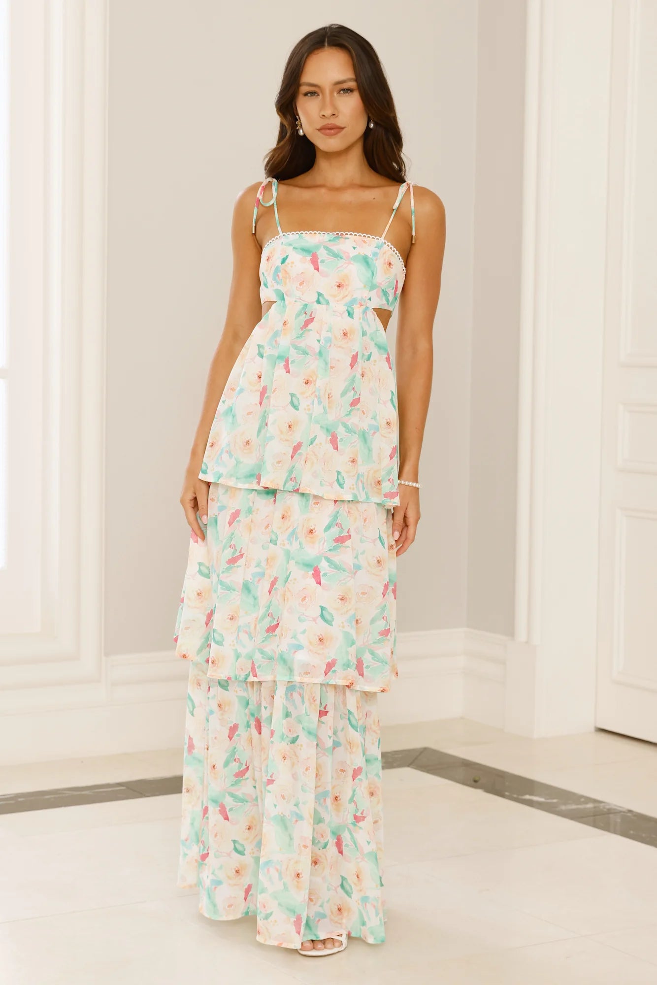 Hamilton Island Maxi Dress Green