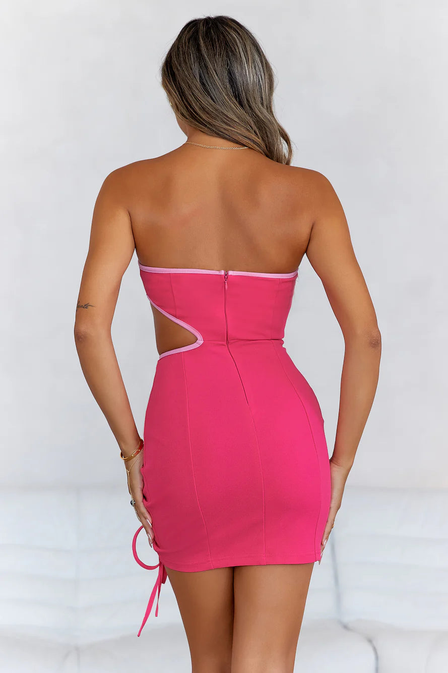 HELLO MOLLY Parties In The City Mini Dress Pink