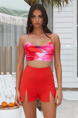 HELLO MOLLY New Sensations Crop Top Multi