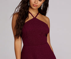 Living For The Glam Glitter Dress