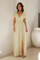 HELLO MOLLY Eyes Of A Goddess Maxi Dress Yellow