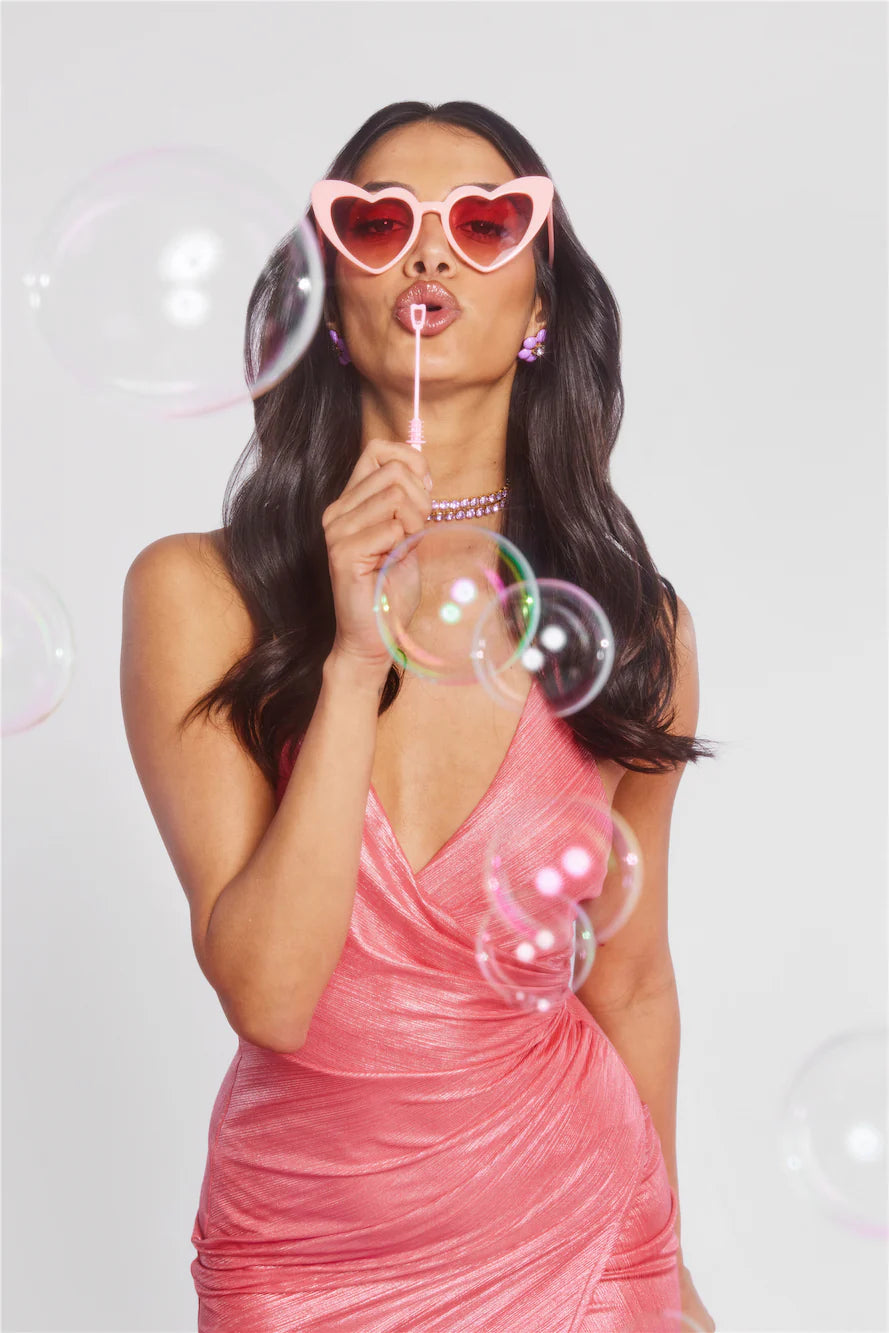 HELLO MOLLY Strike A Pose Dress Pink
