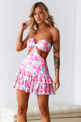 HELLO MOLLY A Kodak Moment Mini Dress Multi