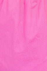 Not A Second Midi Dress Hot Pink
