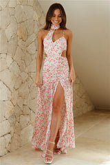 HELLO MOLLY Wildflower Bloom Maxi Dress Pink