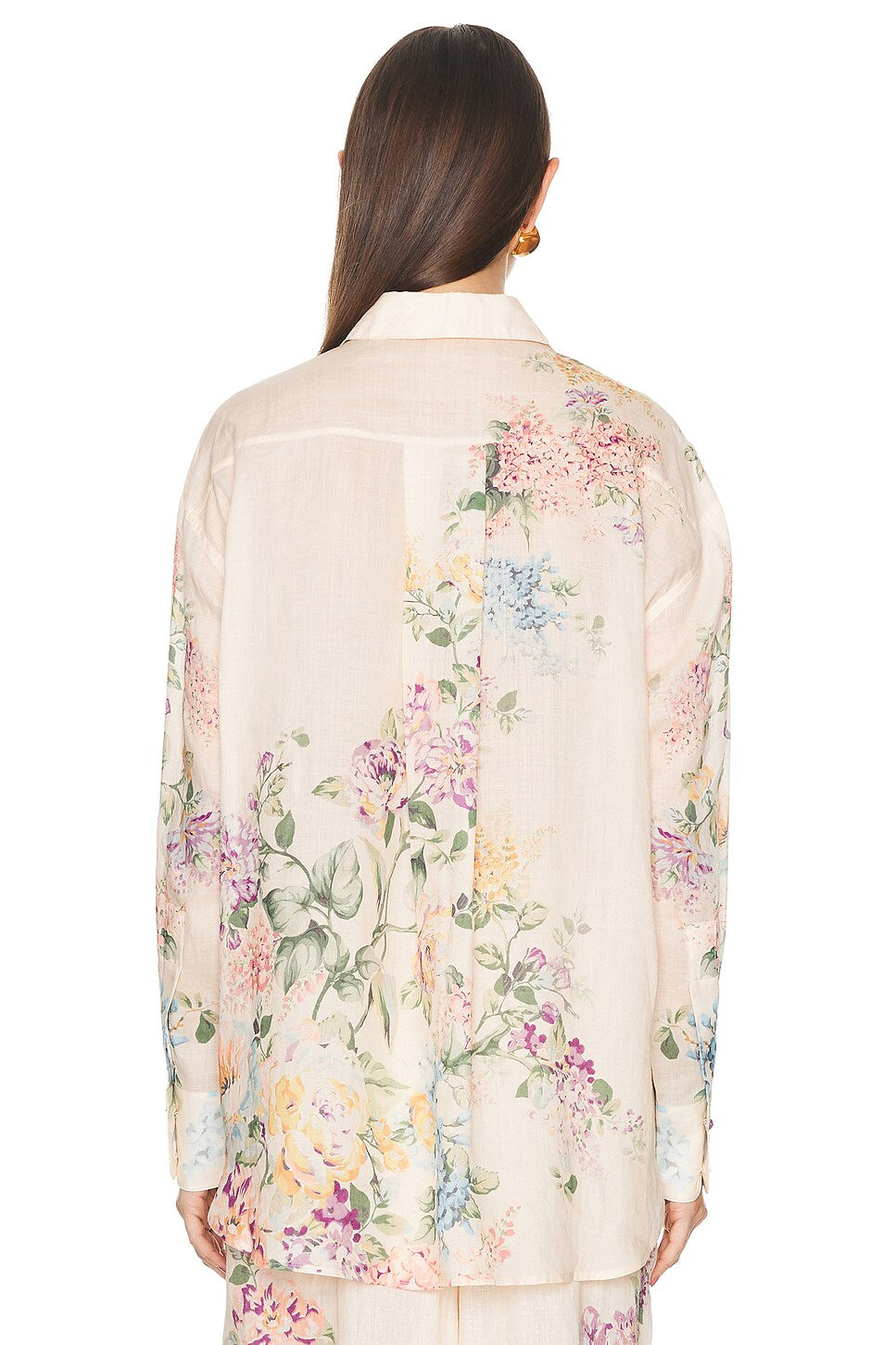 Zimmermann Halliday floral-print palazzo suits