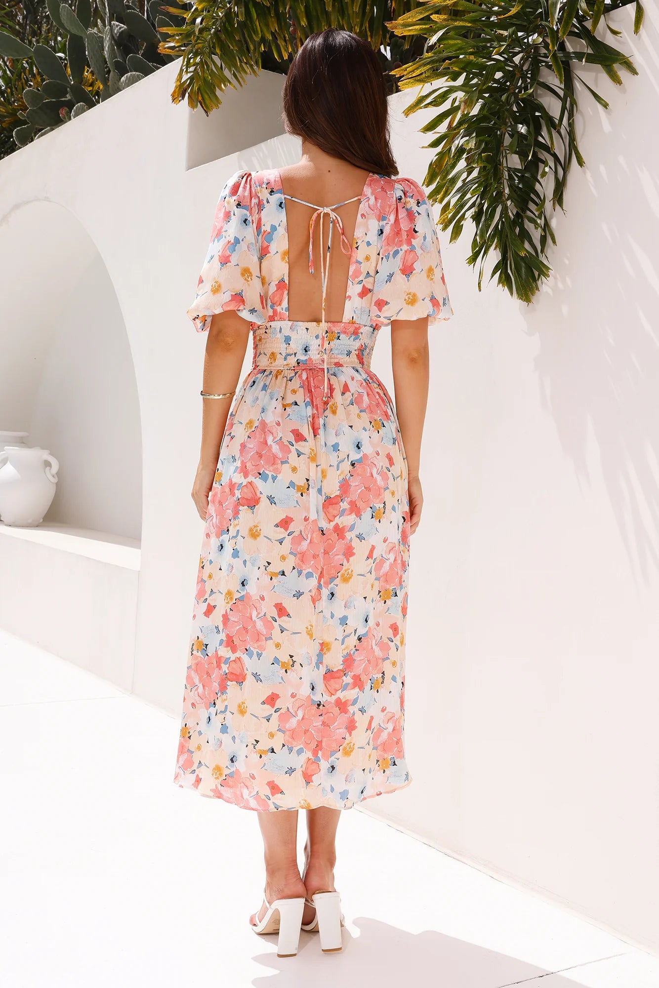 HELLO MOLLY Secret In The Forest Midi Dress Print
