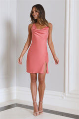 HELLO MOLLY Walk Of Fame Mini Dress Peach