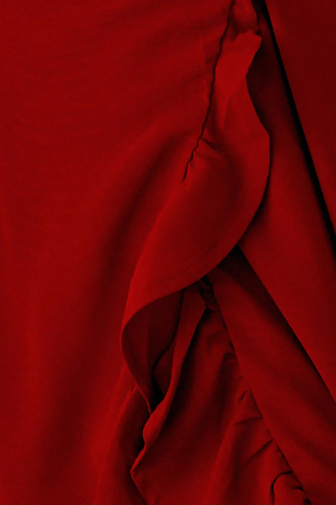 HELLO MOLLY Sweeter Than Honey Maxi Dress Red
