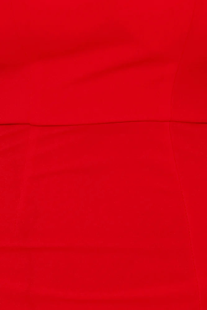 HELLO MOLLY Taking It Back Dress Red
