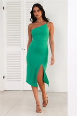 HELLO MOLLY Taking It Back Dress Green
