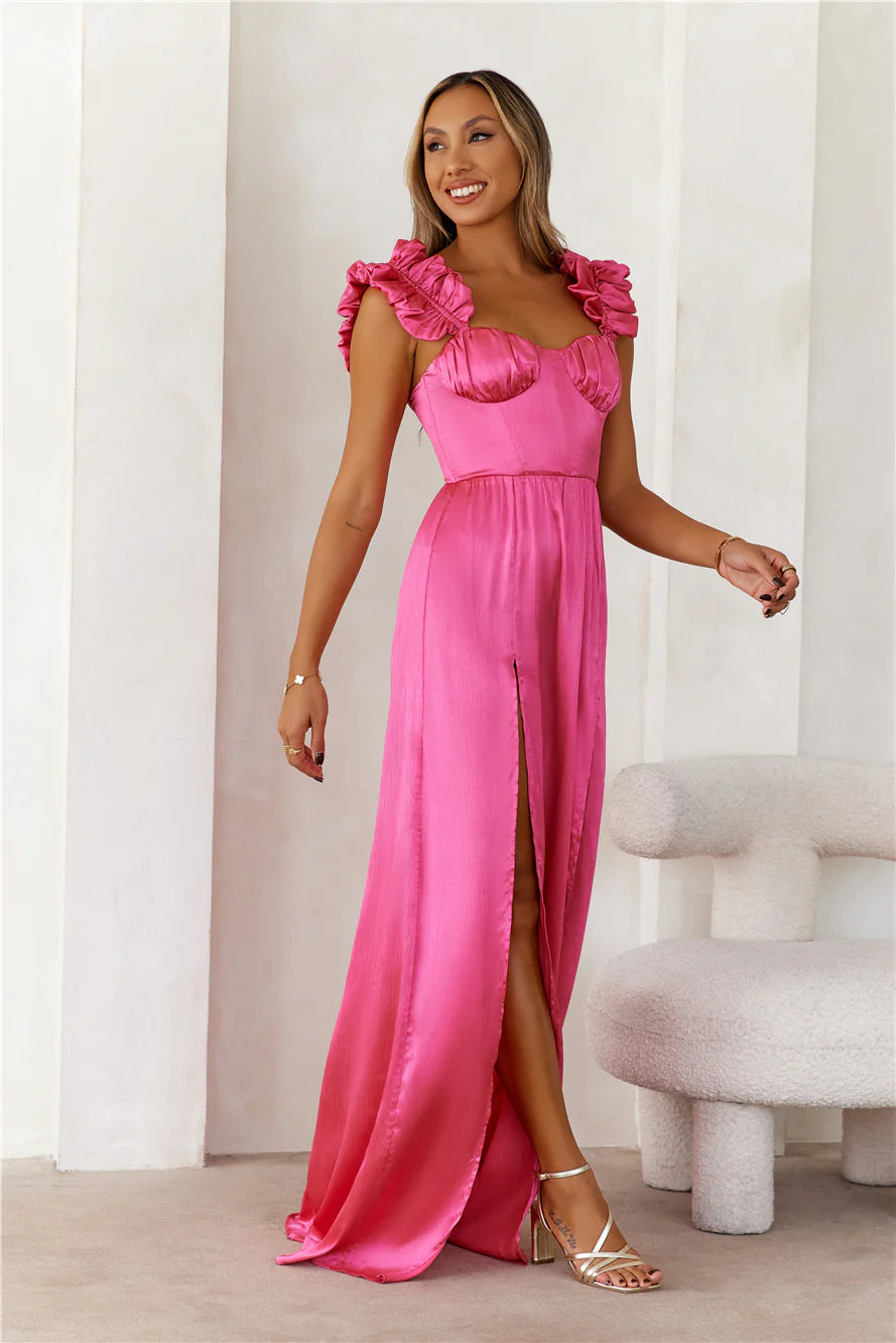 HELLO MOLLY Pretty First Impression Dress Pink