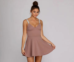 Rhine Bright Skater Dress