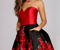 Jianne Formal Taffeta Party Dress