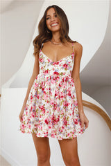HELLO MOLLY Sweet Thoughts Mini Dress Pink