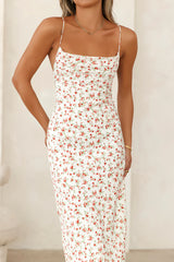 HELLO MOLLY Dreamy Eiffel Tower Date Midi Dress White