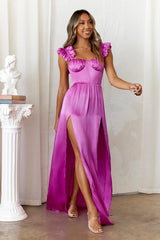 HELLO MOLLY Pretty First Impression Dress Fuschia