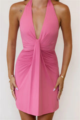 Less Is Luxe Mini Dress Rose