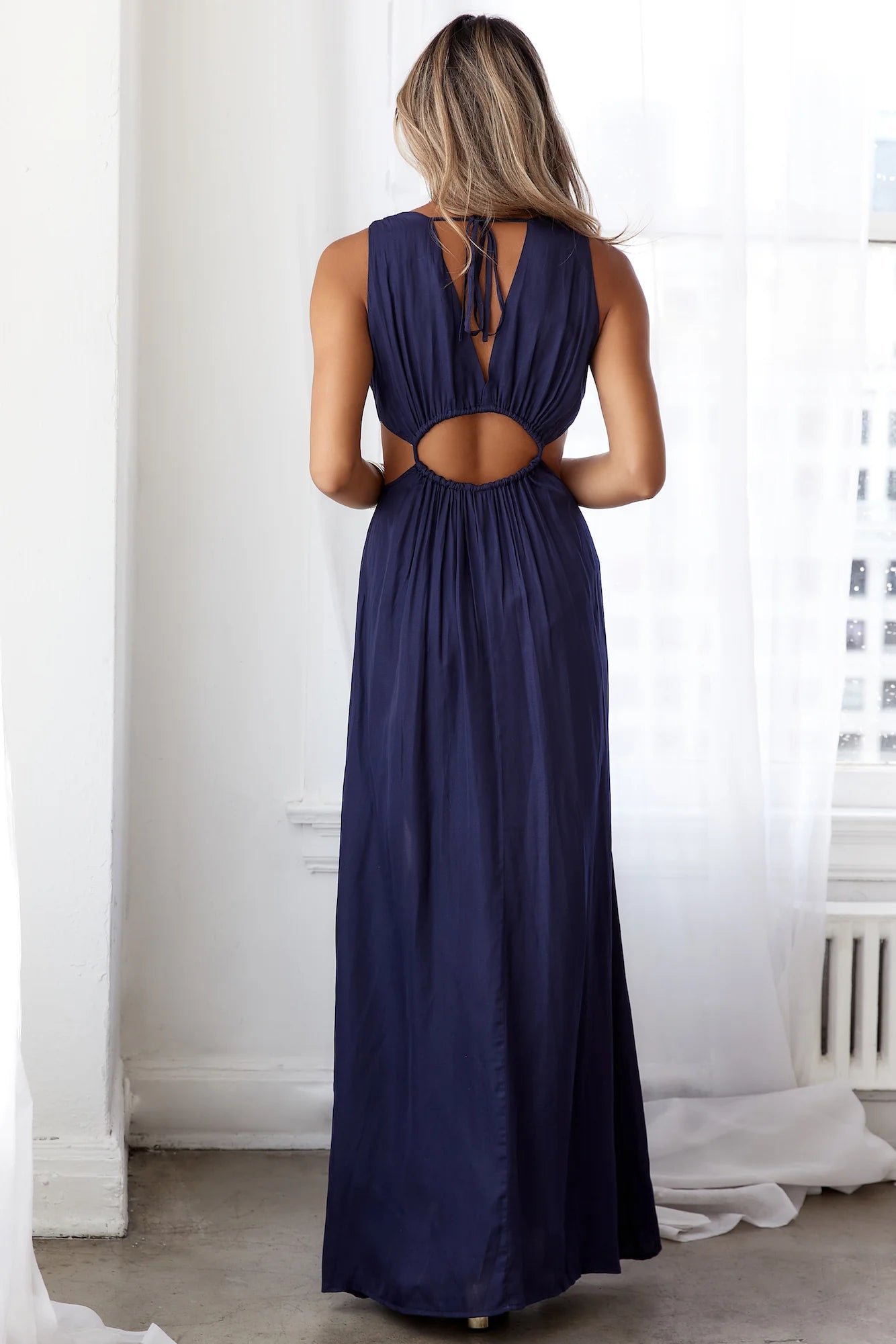 HELLO MOLLY Since I Met You Maxi Dress Ink