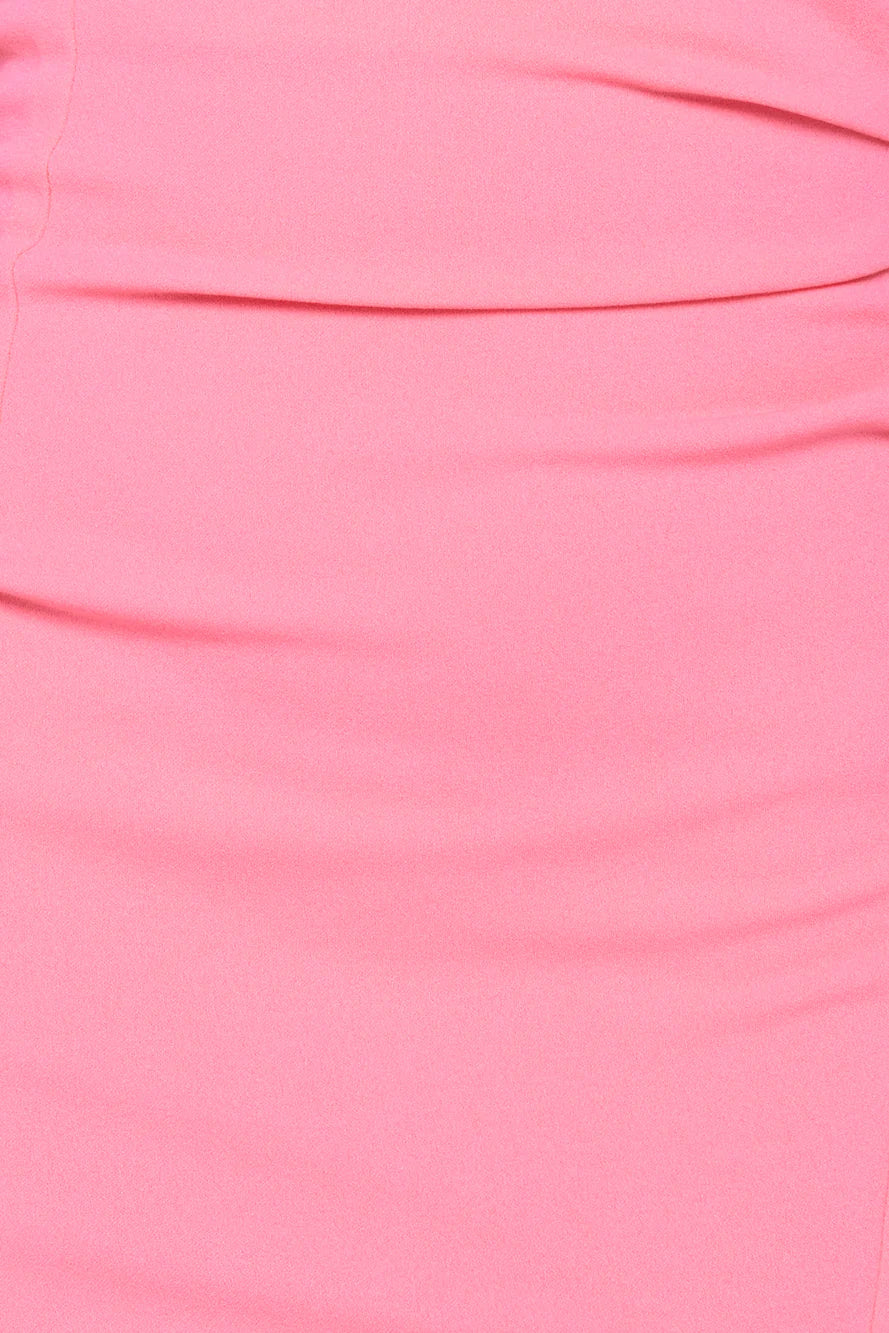 HELLO MOLLY Quiet Dancer Midi Dress Pink