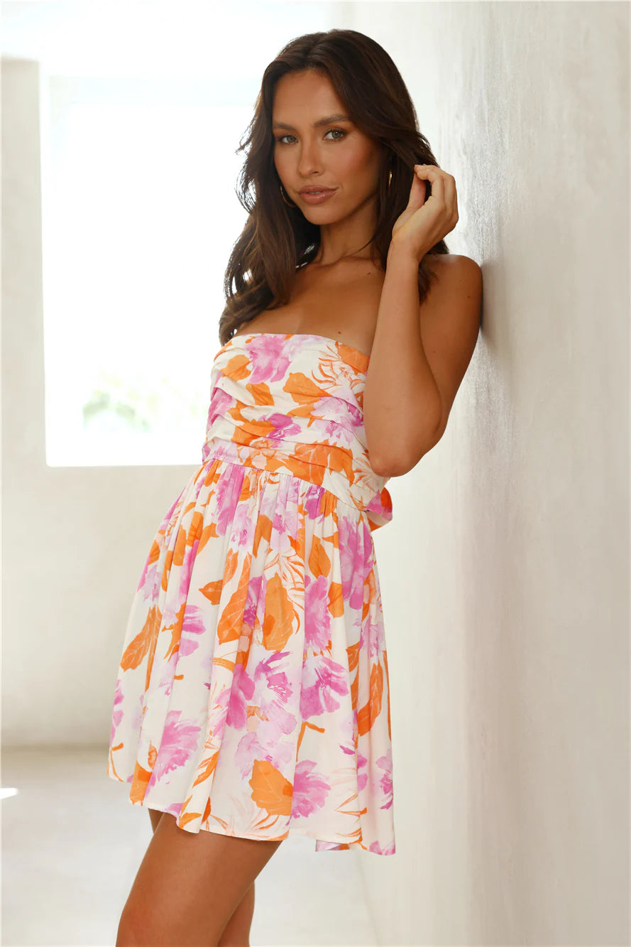HELLO MOLLY Long Yacht Days Mini Dress