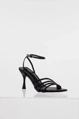 HELLO MOLLY The Fancy Heels Black Pu